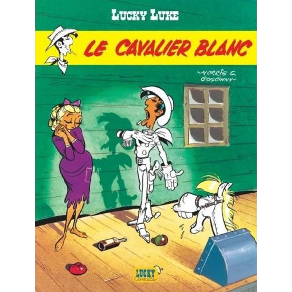 LUCKY LUKE TOME 10 : LE CAVALIER BLANC, Morris