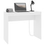 Voir la diapositive 3 : VIDAXL Bureau Blanc 90x40x72 cm Bois d'ingenierie