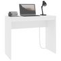 Voir la diapositive 3 : VIDAXL Bureau Blanc 90x40x72 cm Bois d'ingenierie