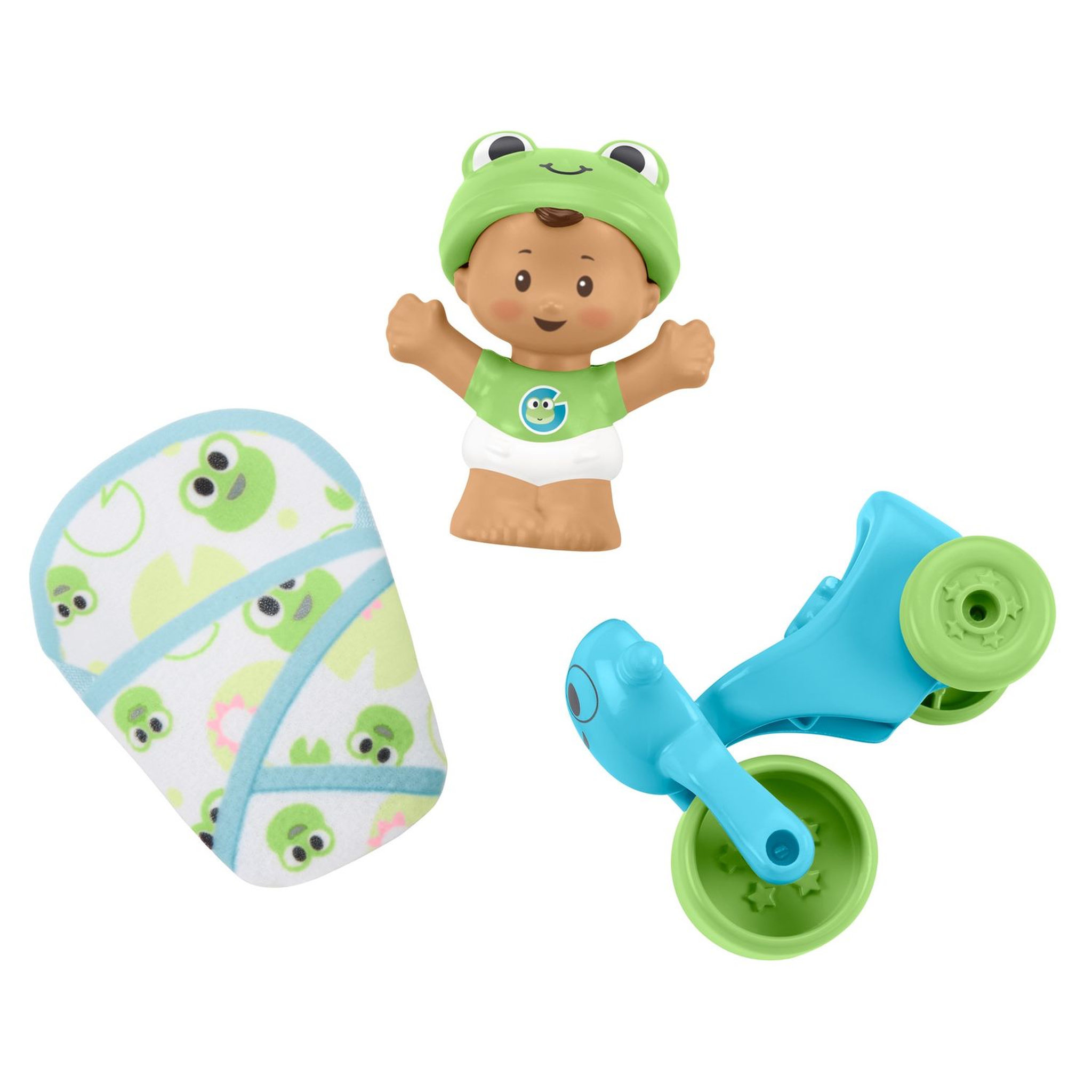 Voir la diapositive 2 : Fisher price  Pack Figurine et accessoires Little People Babies