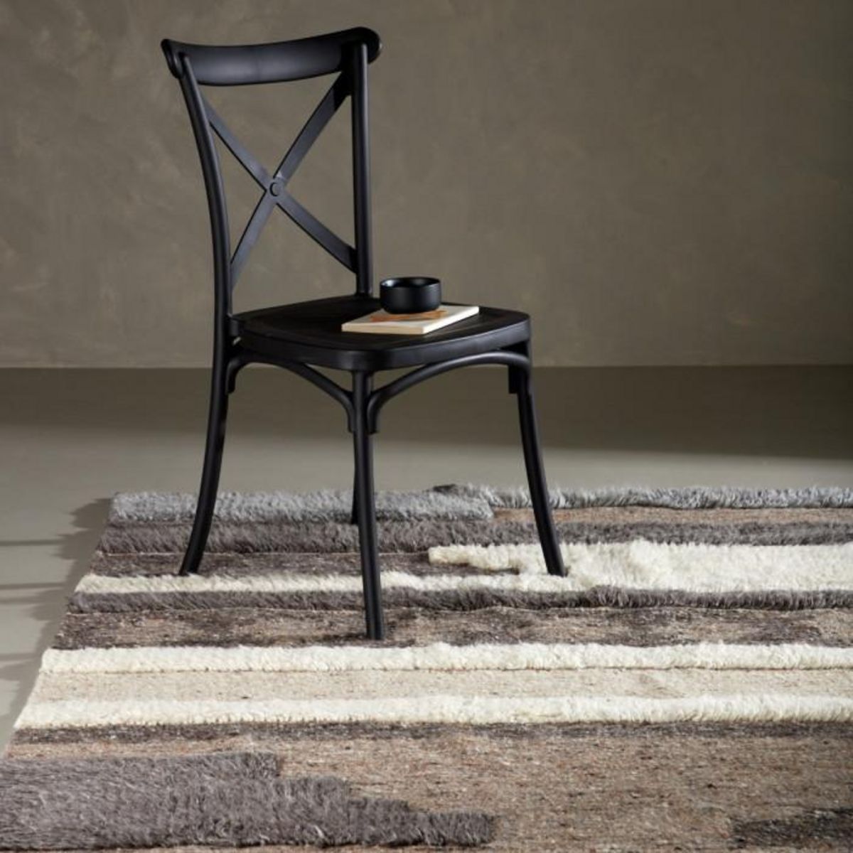 Paris Prix Tapis Déco en Laine  Vincent  160x230cm Multicolore