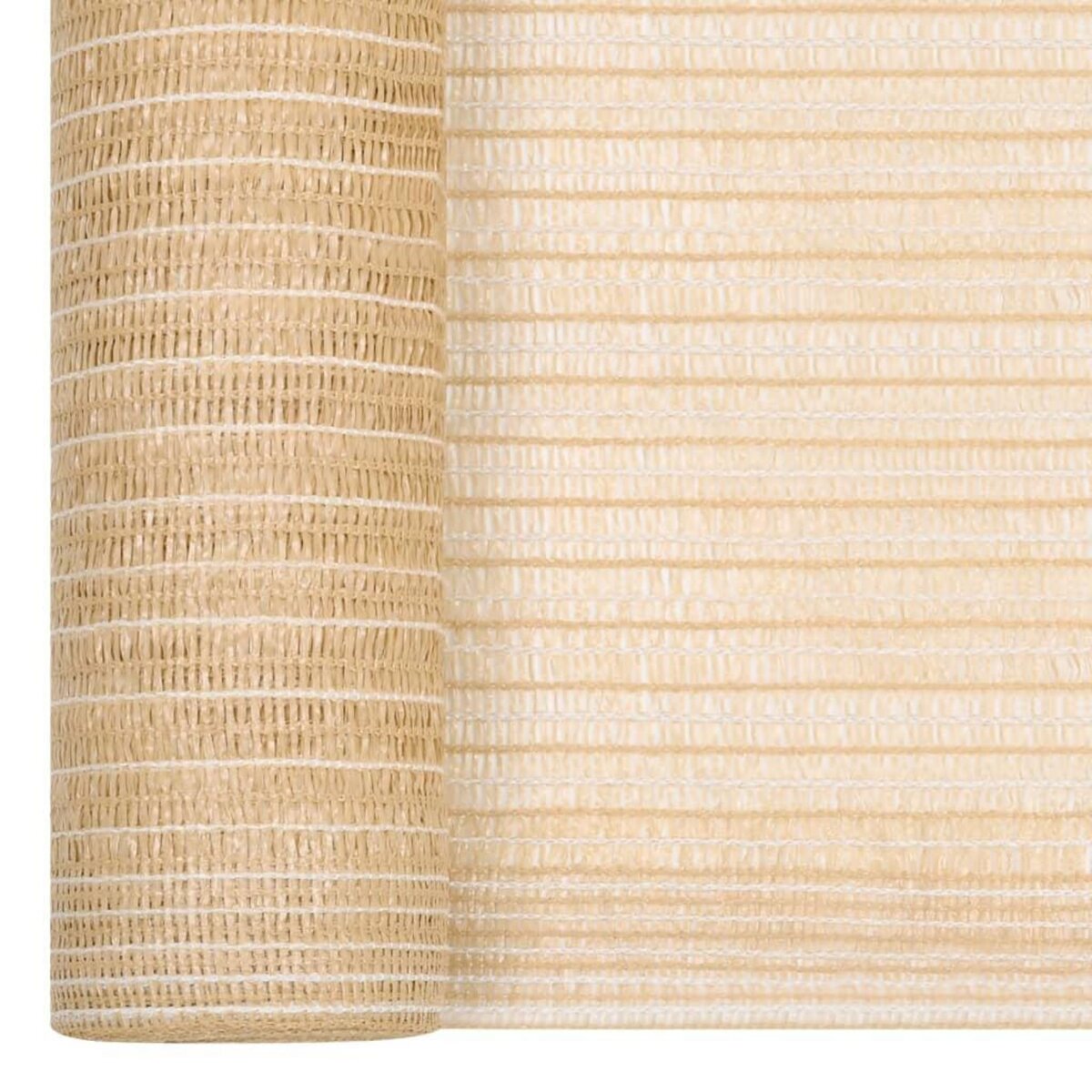 VIDAXL Filet brise-vue Beige 1,5x10 m PEHD 150 g/m^2