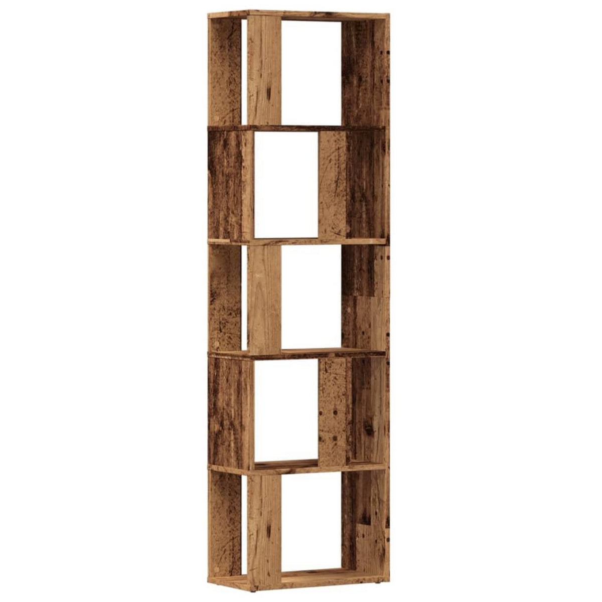 VIDAXL Bibliotheque vieux bois 45x24x159 cm bois d'ingenierie