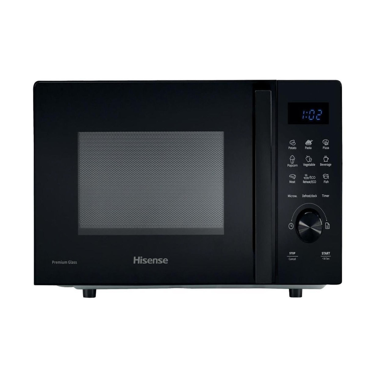Hisense Micro-ondes à surface plane Hisense H20MOBSD1H uniquement 20 L 700 W Noir