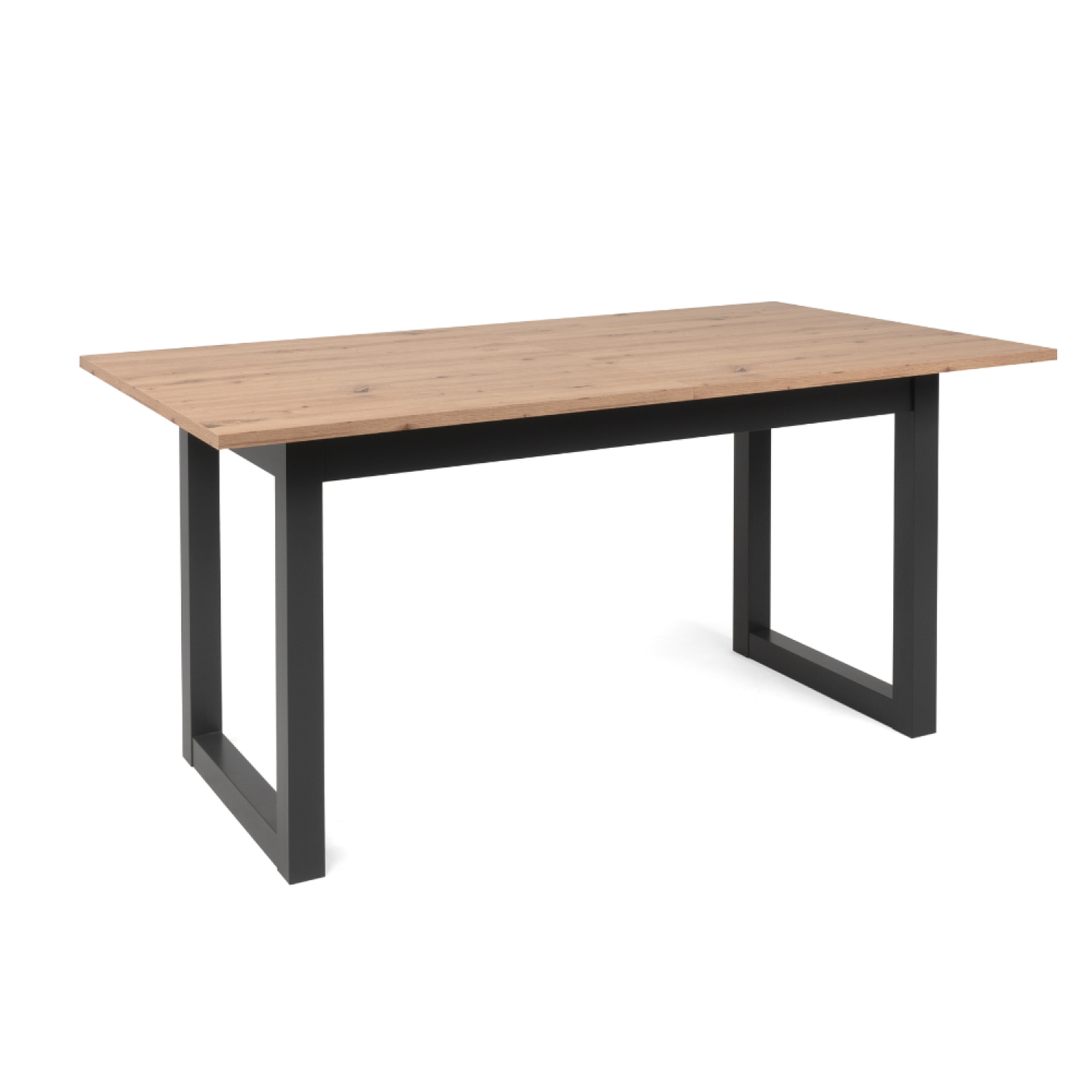 CONCEPT USINE Table à manger industrielle en bois extensible 10 personnes kotor