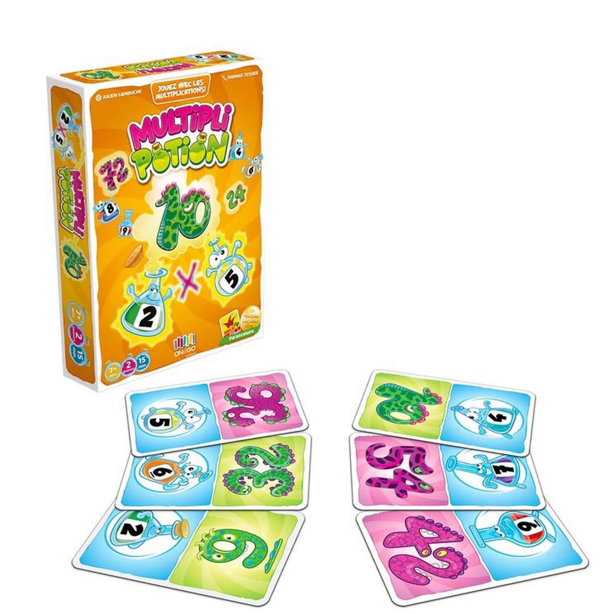 Voir la diapositive 2 : Jeu éducatif On the Go Editions Multiplipotion