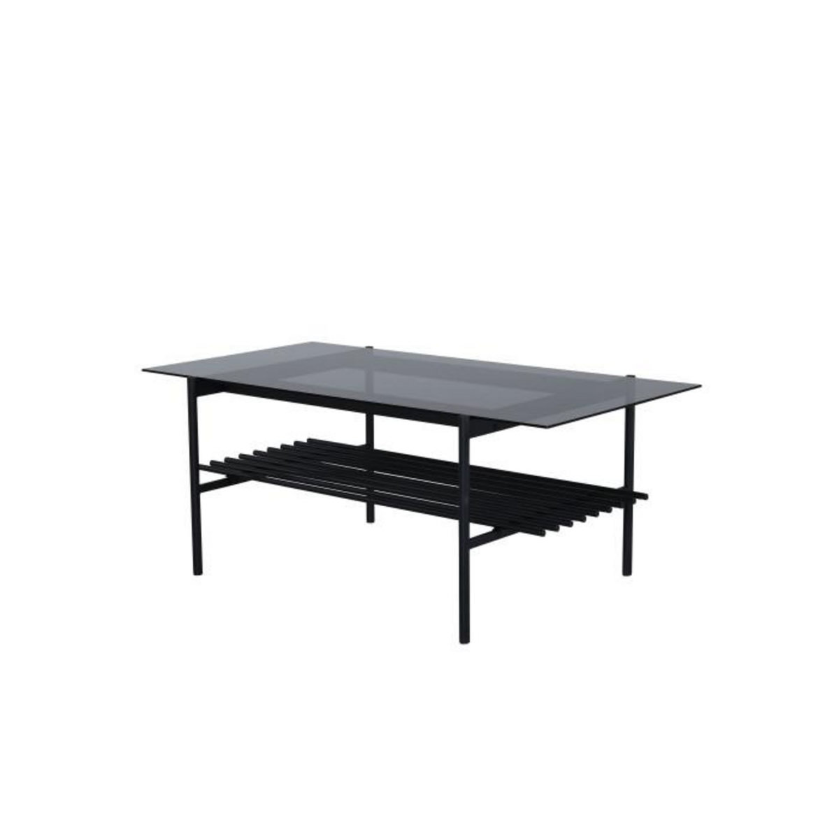 Paris Prix Table Basse en Verre  Von Staf  120cm Noir
