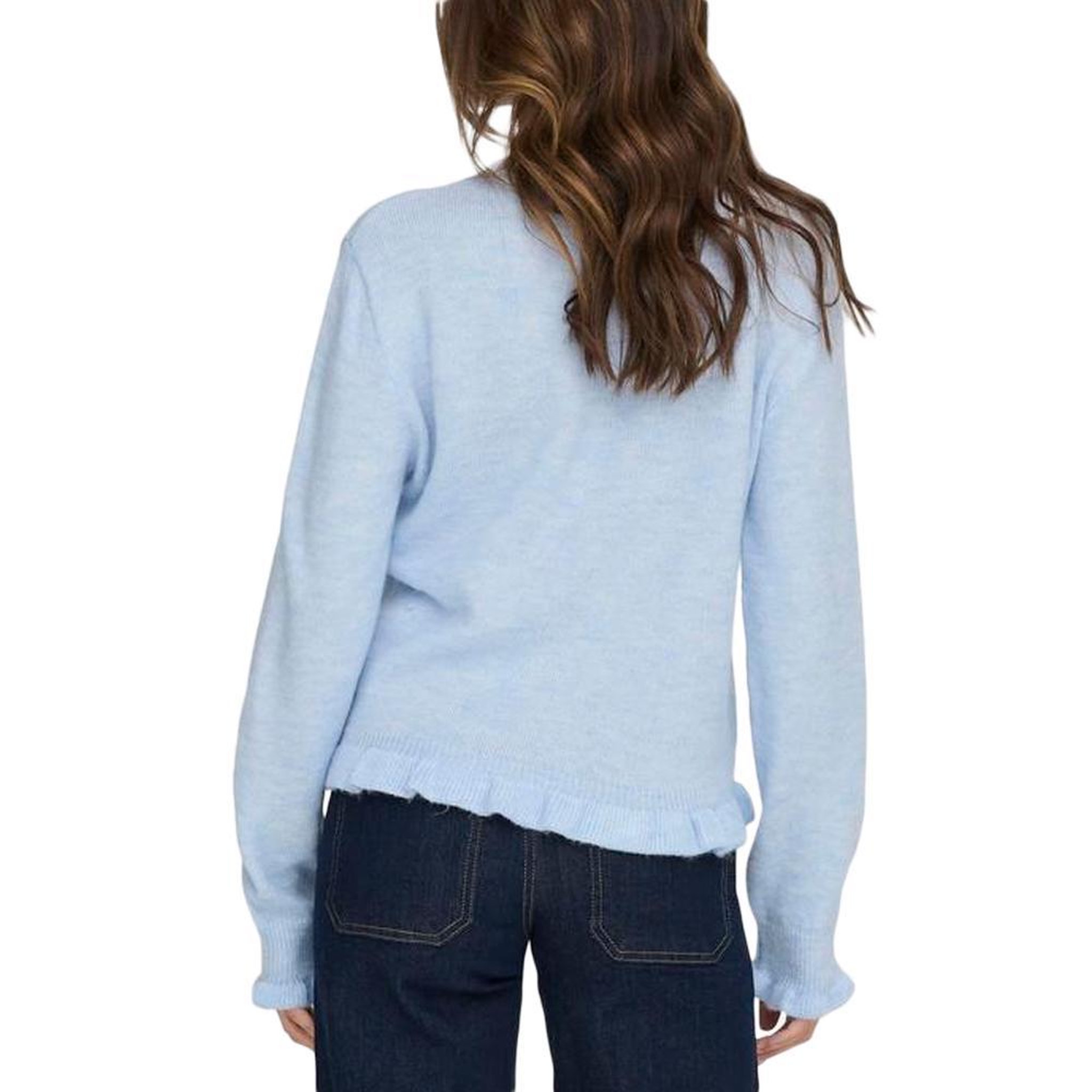 Voir la diapositive 2 : JACQUELINE DE YONG Gilet Bleu Femme JDY Letty