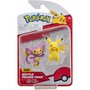 BANDAI Pokémon - Pack de 2 figurines 5 cm Pikachu et Capumain