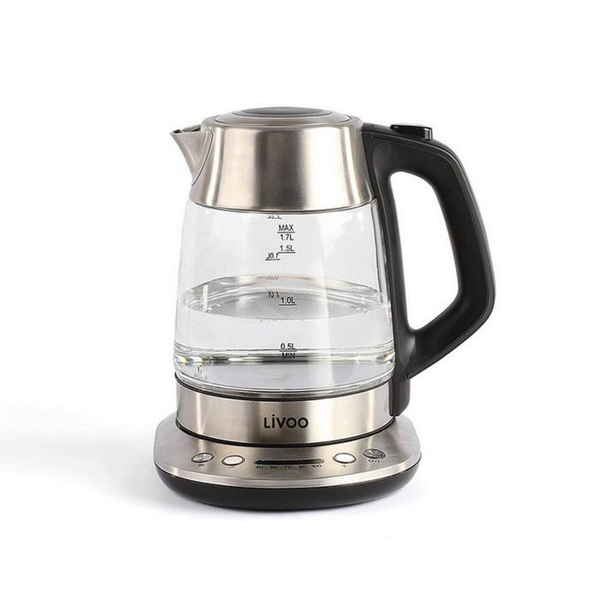 Voir la diapositive 2 : LIVOO Bouilloire-théière 2en1 1,7l 2200w - dod165