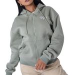 Project X Sweat Zippé  Femme Project X Paris Signature. Coloris disponibles : Vert