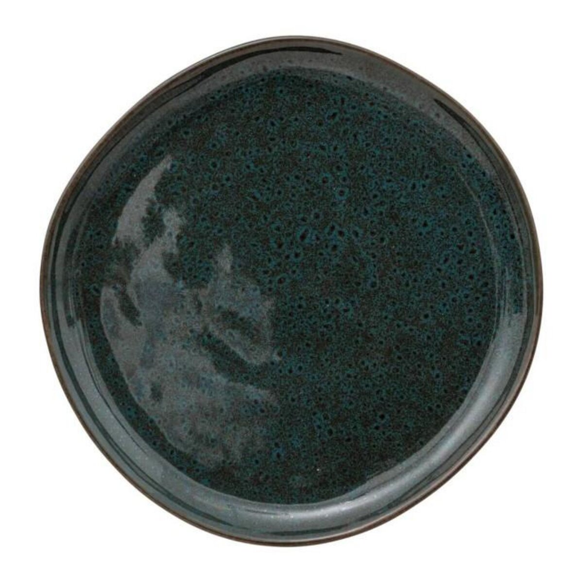 SECRET DE GOURMET Lot de 6 Assiettes à Dessert  Jade  20cm Vert