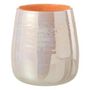 Voir la diapositive 1 : Paris Prix Vase Design en Verre  Juliette  19cm Orange & Rose