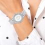 Voir la diapositive 2 : SC CRYSTAL Montre Enora élégante SC Crystal ornée d'un véritable diamant