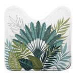 Paris Prix Tapis WC Imprimé  Panazio  45x45cm Vert