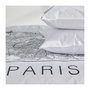Voir la diapositive 2 : Today Parure de lit - TODAY - JAVA - 2 personnes - 240x220 cm - Coton - Imprimé Paris - Blanc