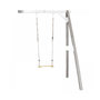 Voir la diapositive 1 : Axi House AXI Portique mural en bois Gris Blanc 1 balançoire 160x171x207cm
