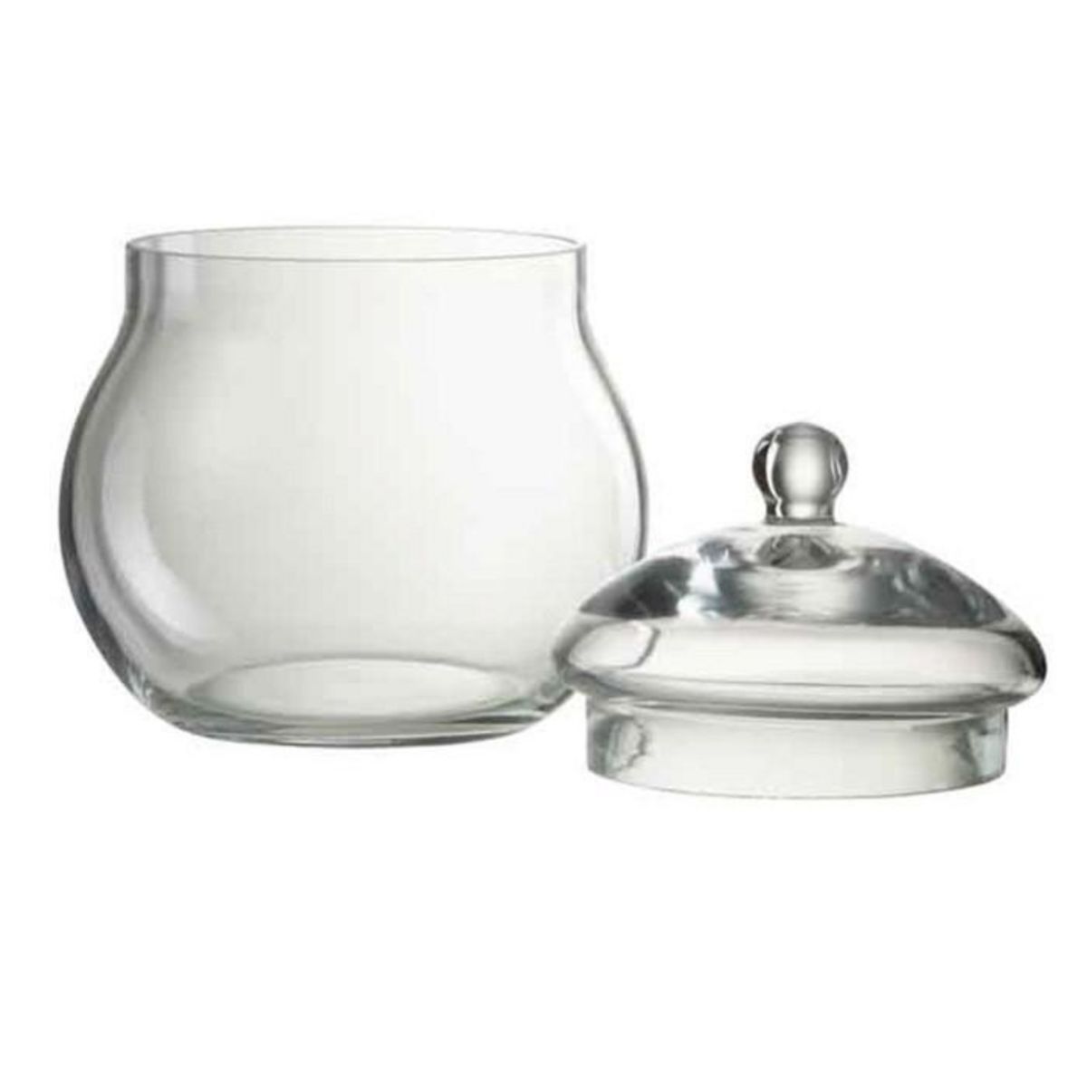 Paris Prix Bocal en Verre Design  Boule  19cm Transparent