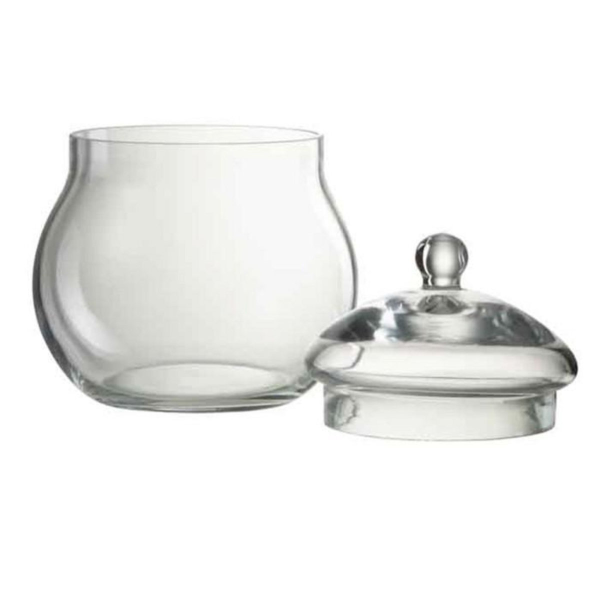 Paris Prix Bocal en Verre Design  Boule  19cm Transparent