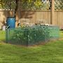 Voir la diapositive 2 : OUTSUNNY Serre de jardin serre à tomates filet protection porte HDPE vert