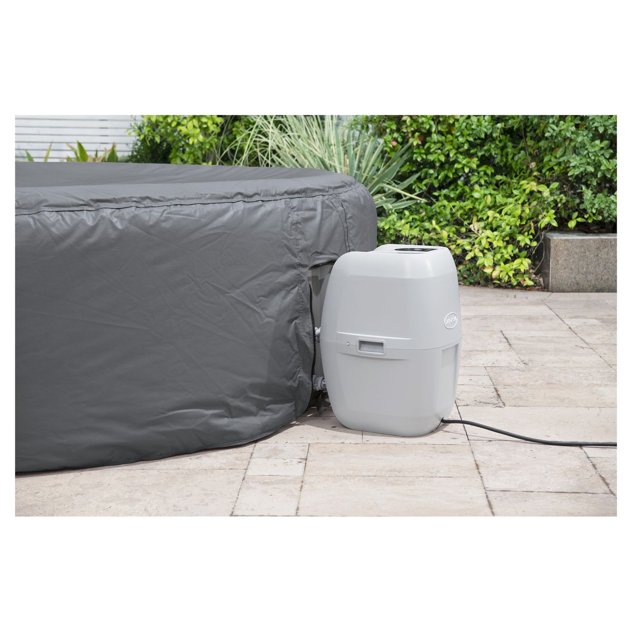 Voir la diapositive 7 : BESTWAY Couverture thermique pour spa rond - 236x71cm - Gris