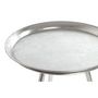 Voir la diapositive 2 : Paris Prix Table d'Appoint Design  Matalo  47cm Argent