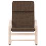 Voir la diapositive 4 : VIDAXL Chaise de relaxation Marron fonce Tissu