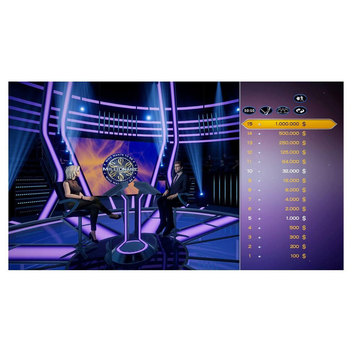 JUST FOR GAMES Qui veut gagner des Millions ? Nintendo Switch