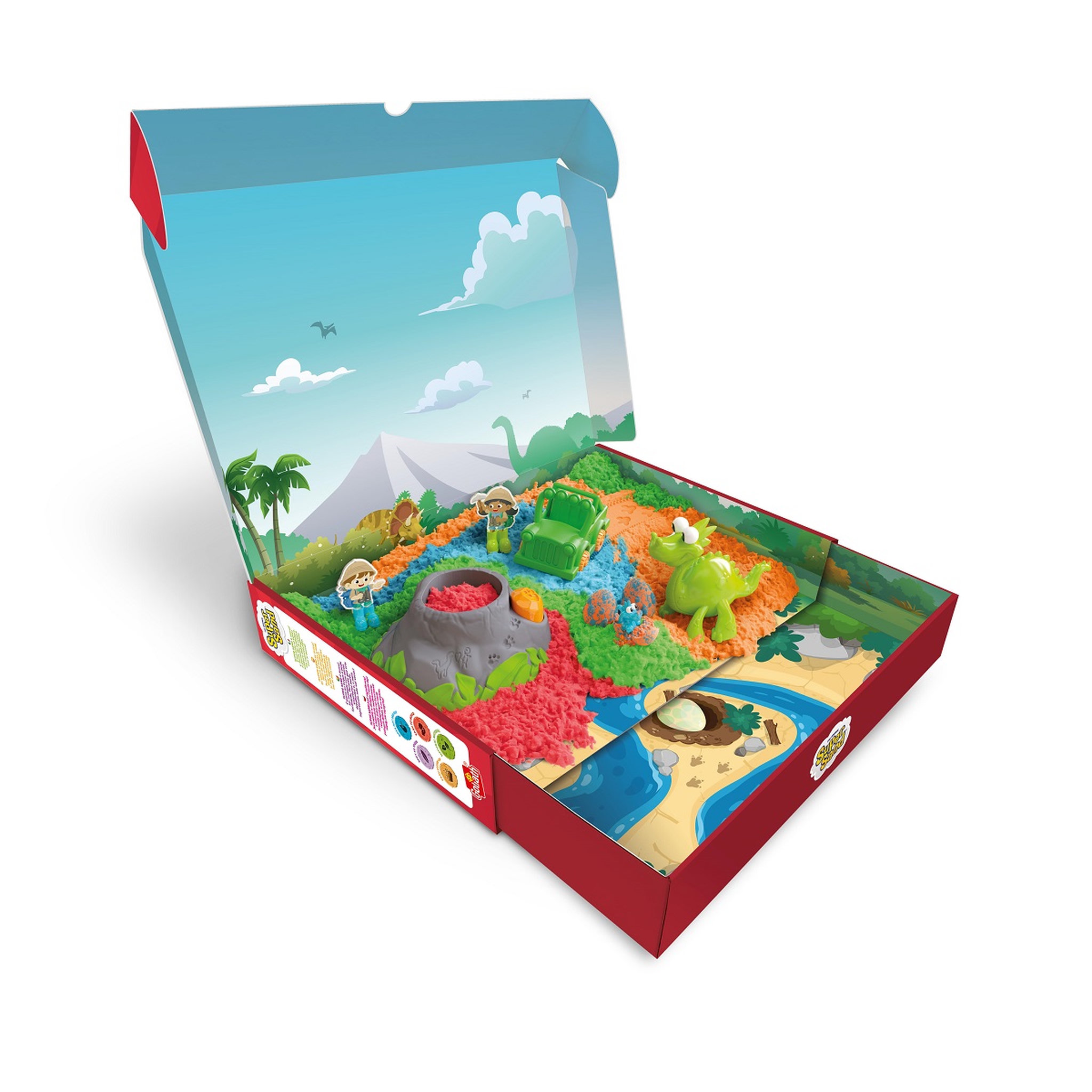 Voir la diapositive 2 : GOLIATH Super Sand Dinosaur World
