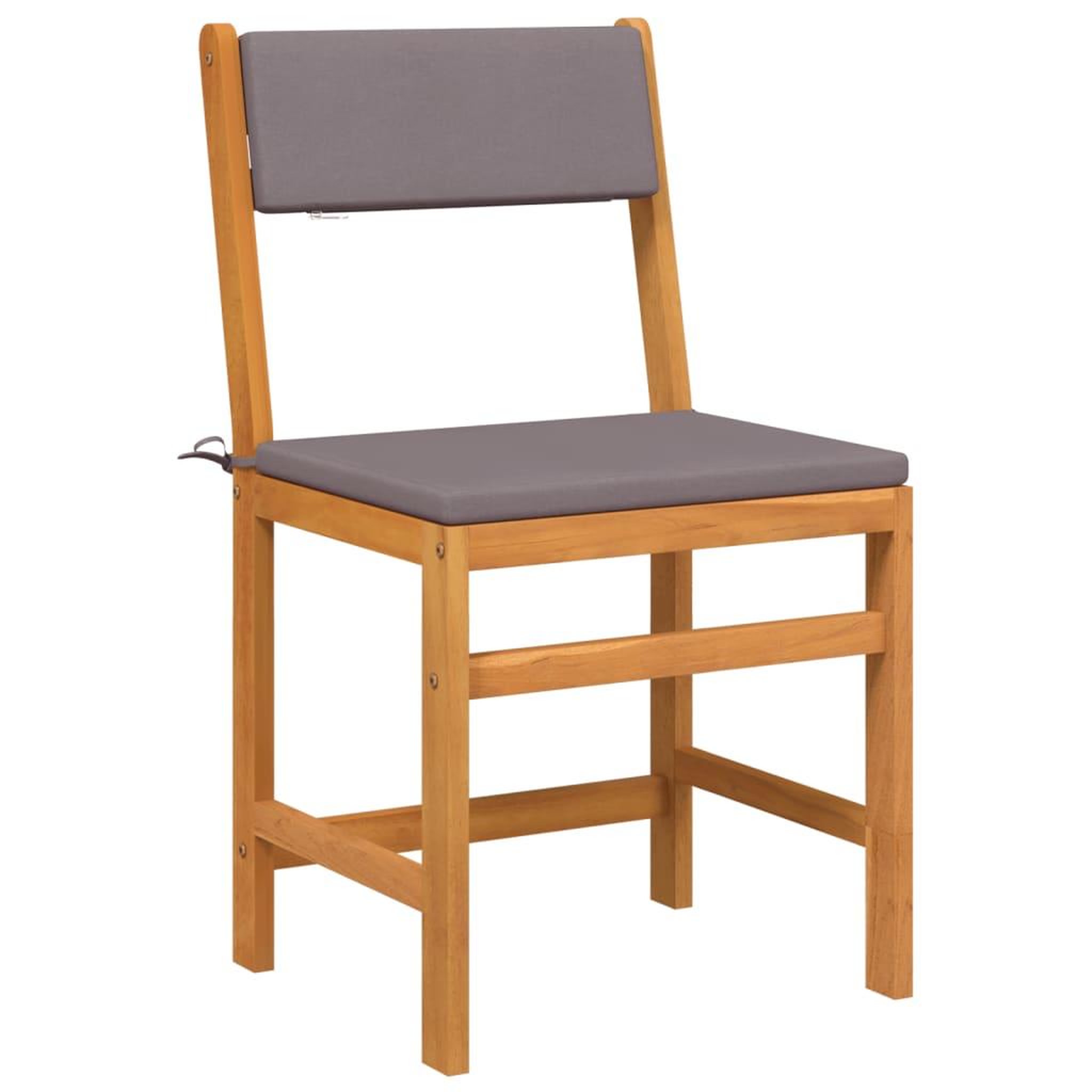 Voir la diapositive 3 : VIDAXL Ensemble de balcon avec coussins 3 pcs bois massif d'acacia