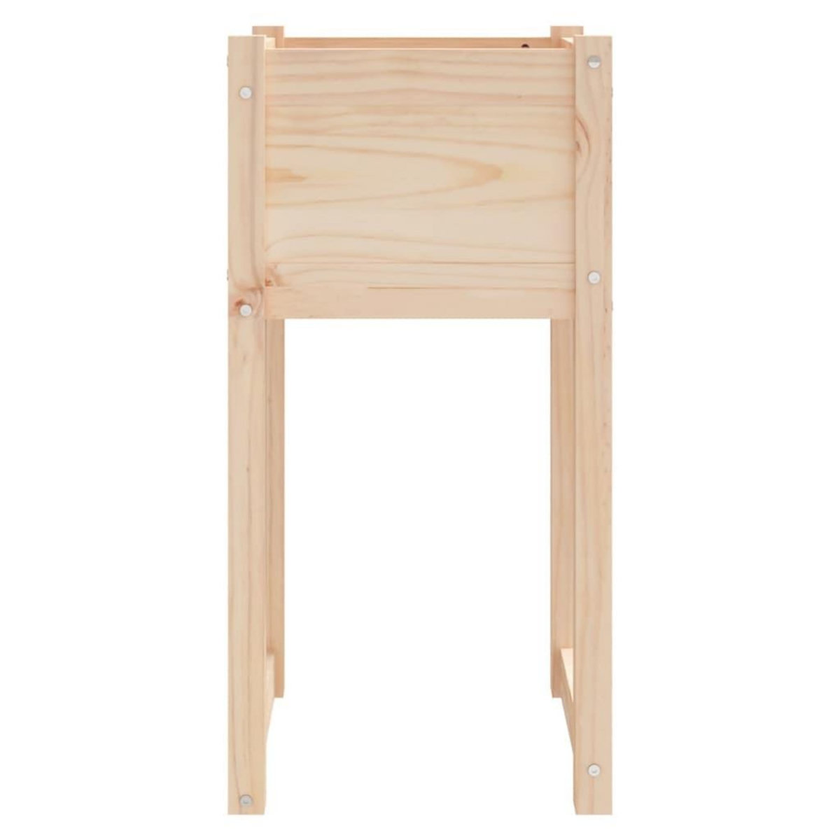 VIDAXL Jardiniere 40x40x81 cm Bois massif de pin
