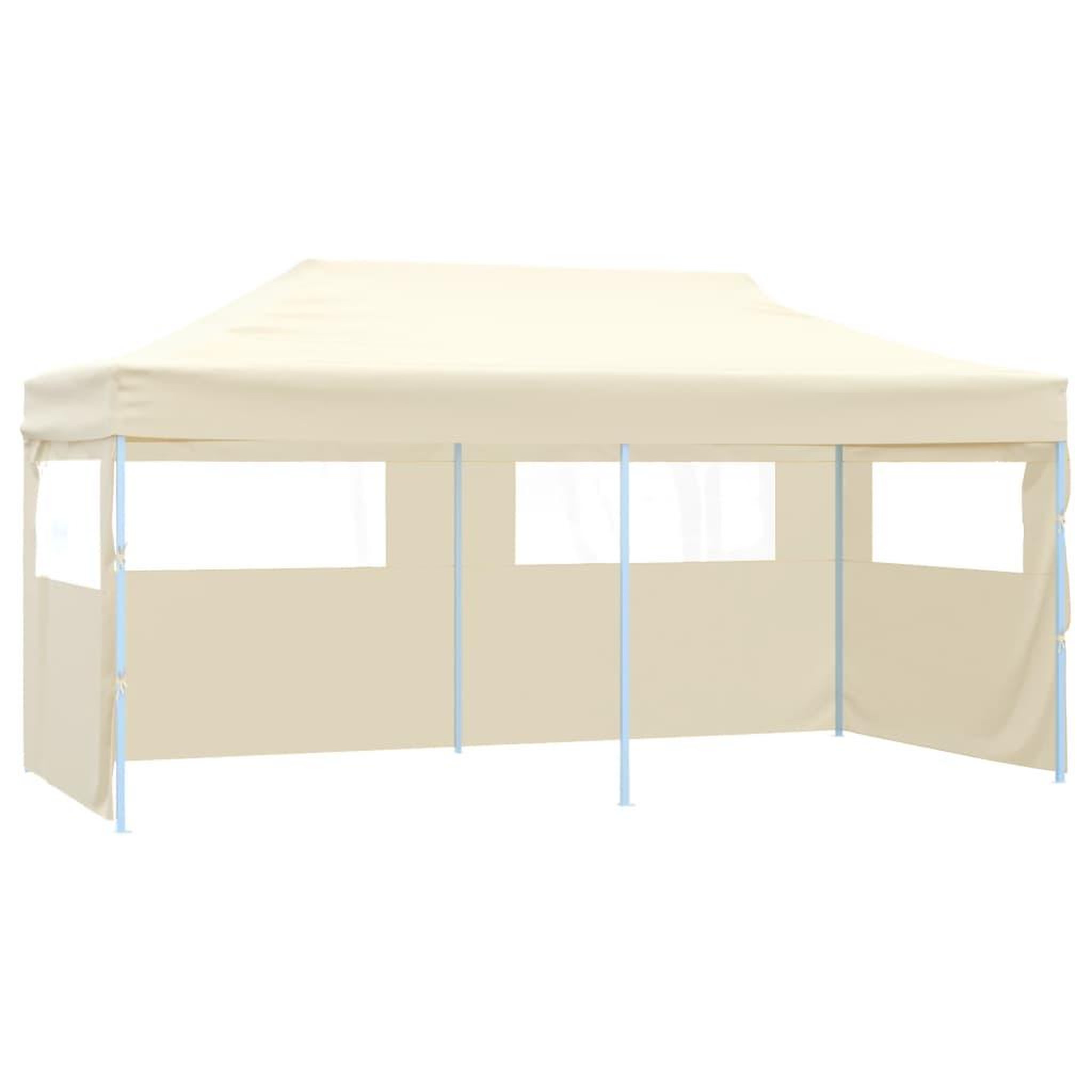 Voir la diapositive 2 : VIDAXL Tente de reception pliable creme 3 x 6 m
