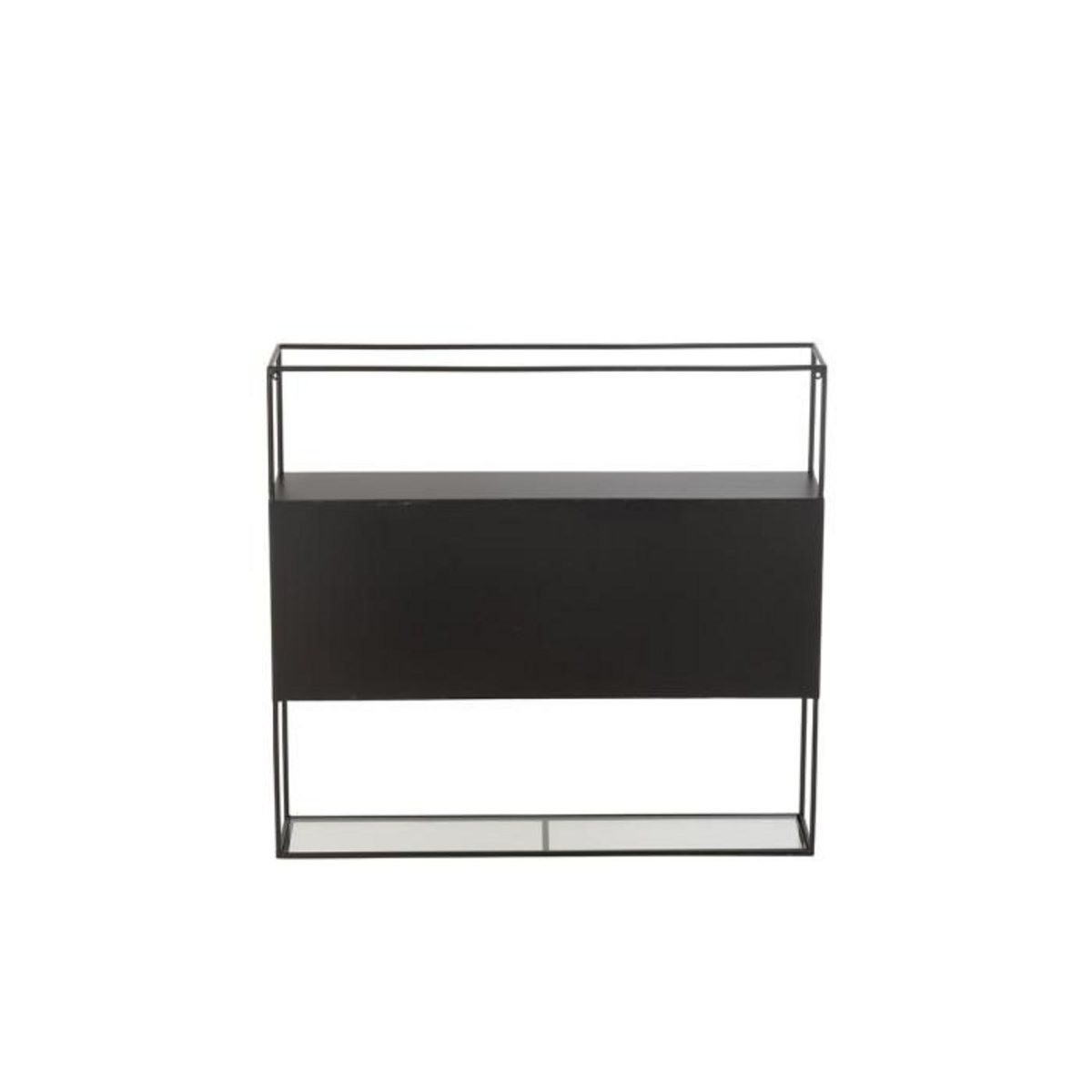 Paris Prix Console en Métal  Maryanne  80cm Noir