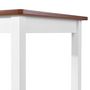 Voir la diapositive 4 : VIDAXL Table de bar Bois massif 108x60x91 cm