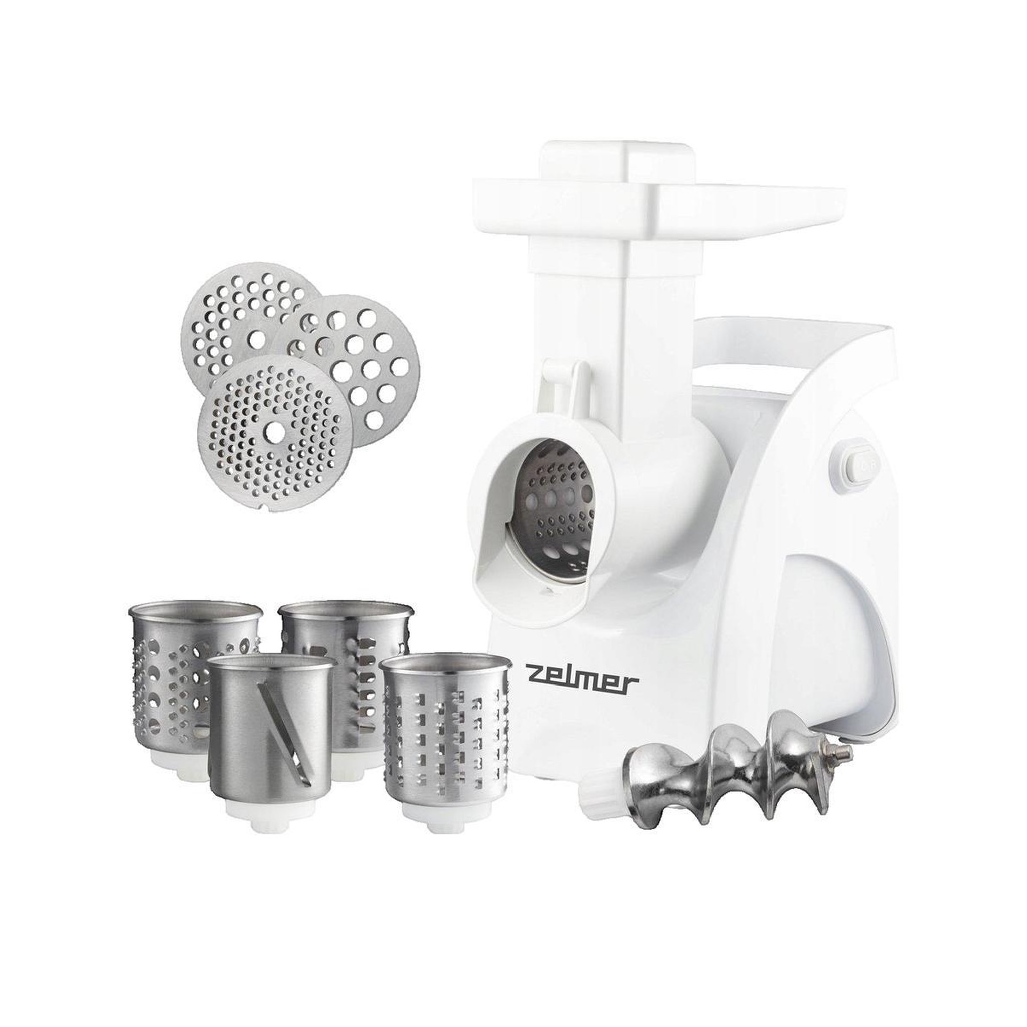 Voir la diapositive 2 : ZELMER Hachoir Zelmer ZMM9802B blanc