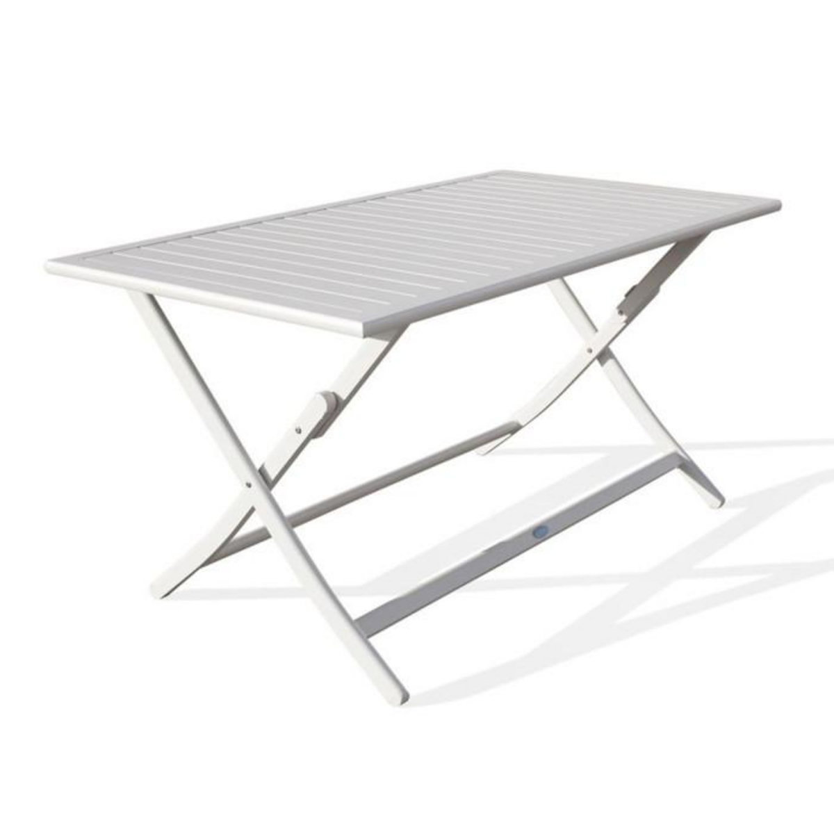 Paris Prix Table de Jardin Pliante  Marius  140cm Gris