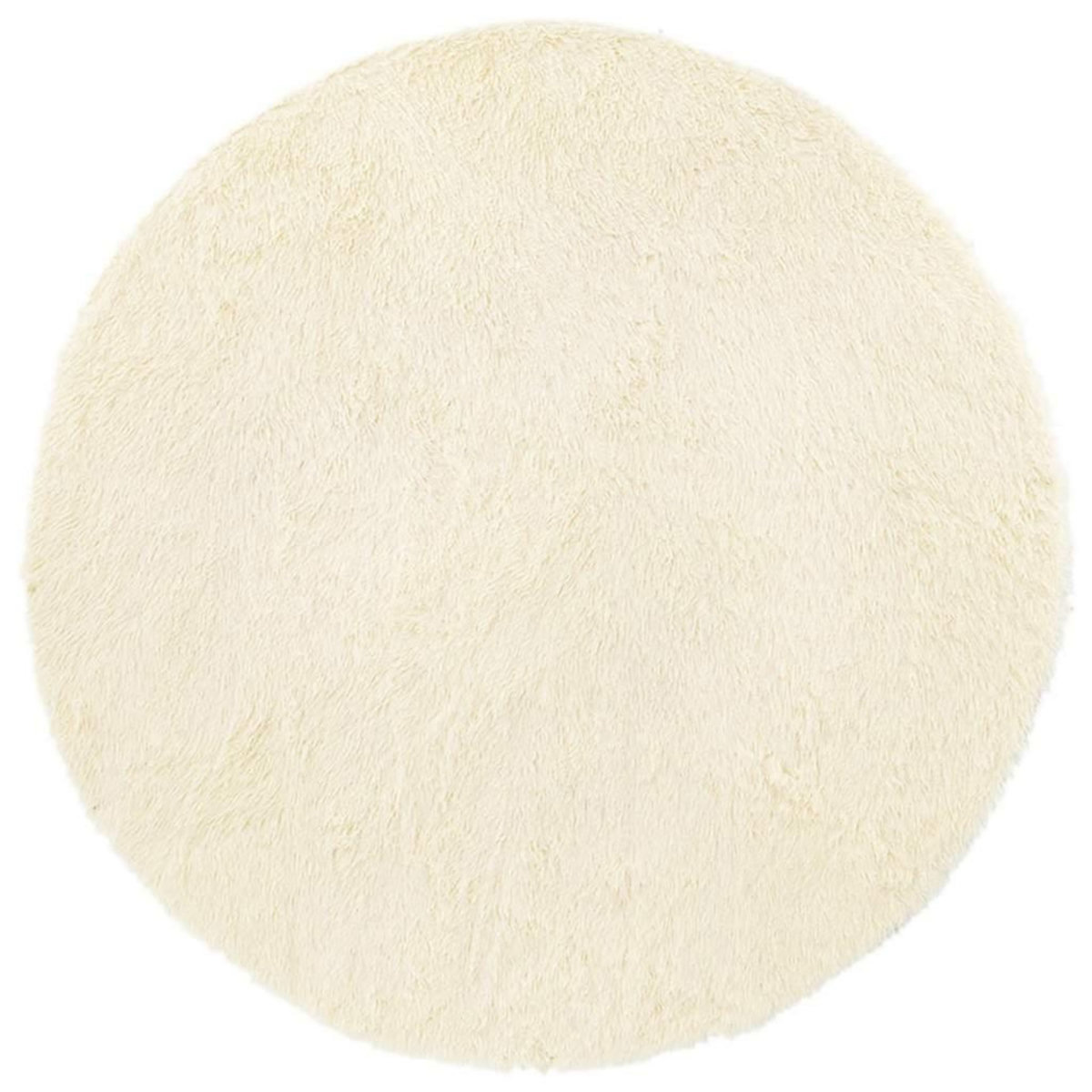 VIDAXL Tapis shaggy a poils longs NAVARRA creme 240x240 cm polyester