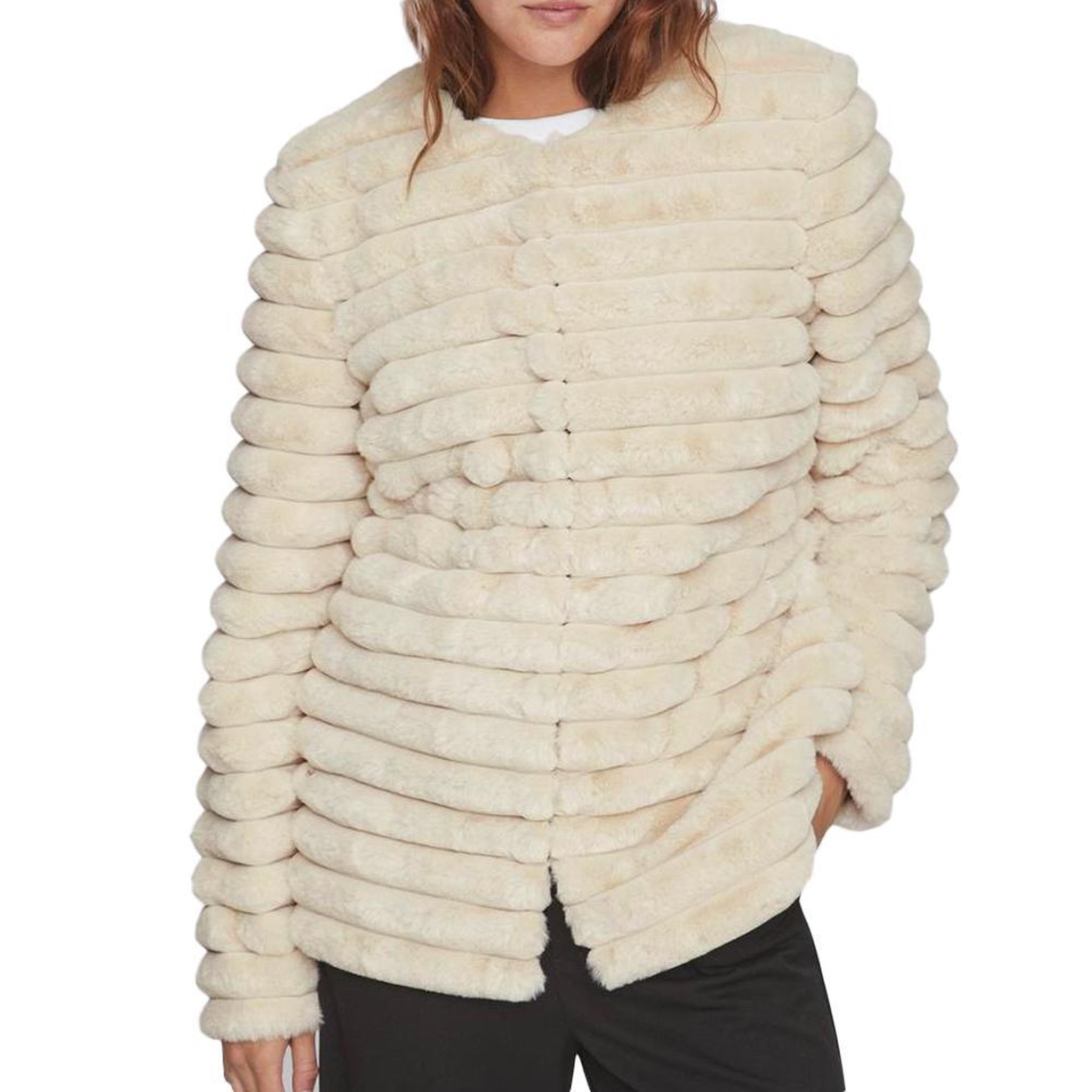 Vila Veste Beige Femme Vila Sejla. Coloris disponibles : Beige