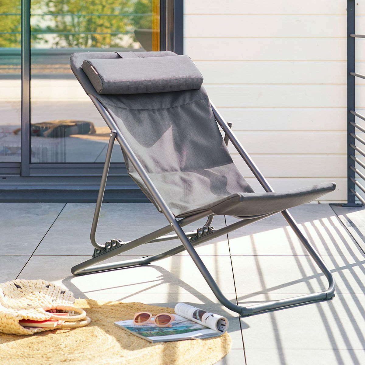 HESPERIDE Chilienne de jardin pliante MIRAEL