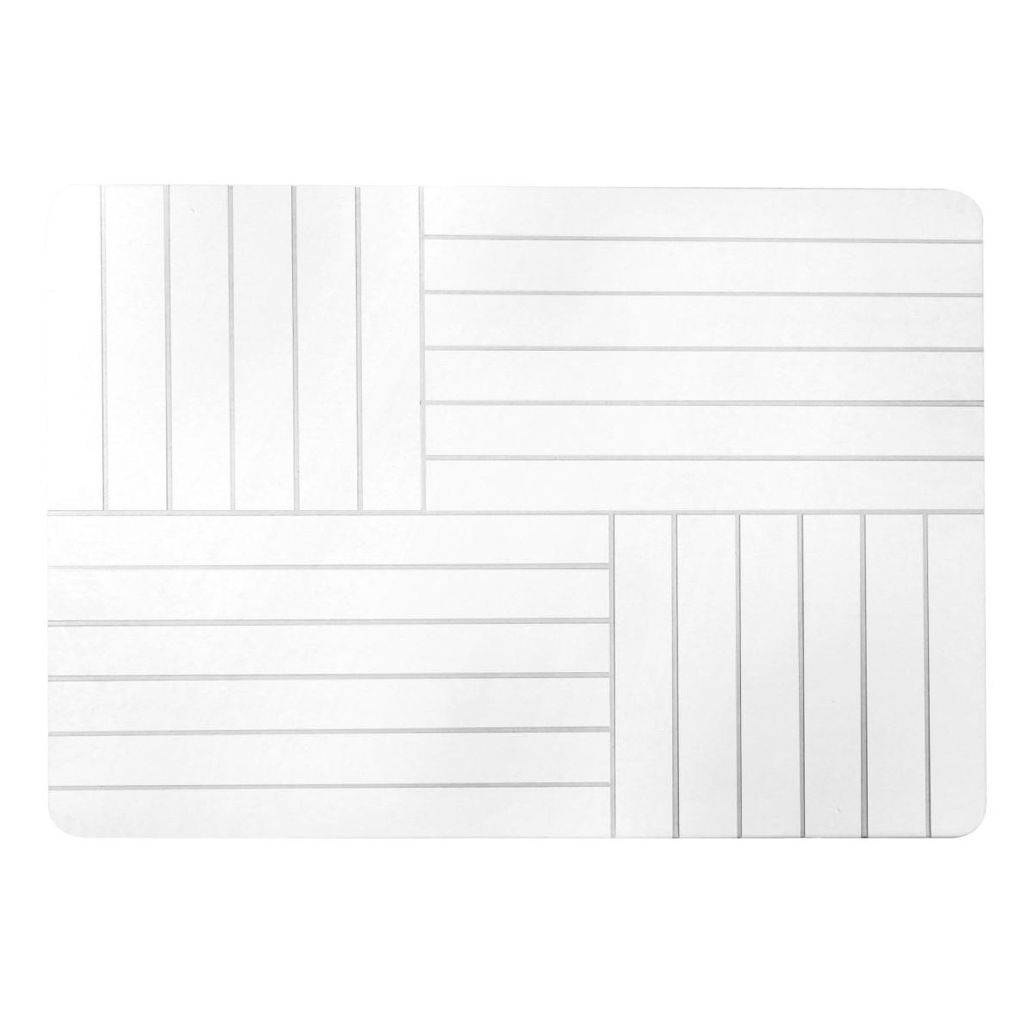 Douceur d'Intérieur Tapis de bain en diatomite  malta  50x70cm gris