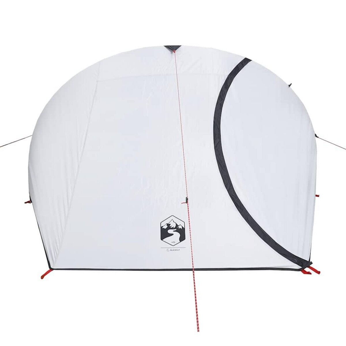 VIDAXL Tente de camping a dome 4 personnes tissu occultant impermeable