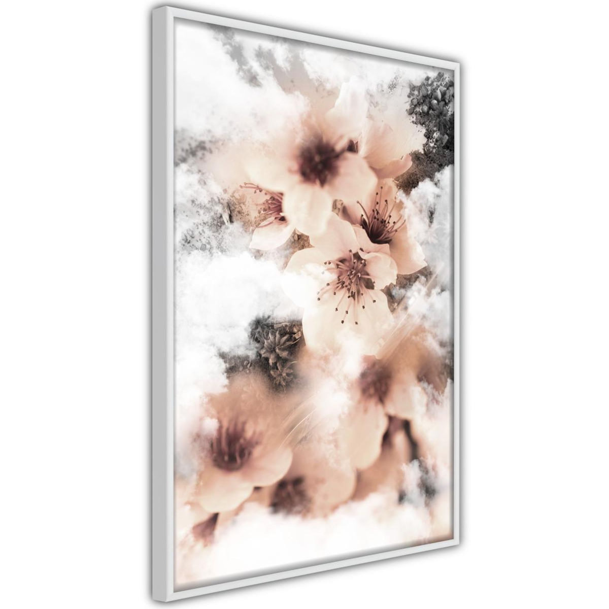 Paris Prix Affiche Murale Encadrée  Heavenly Flowers
