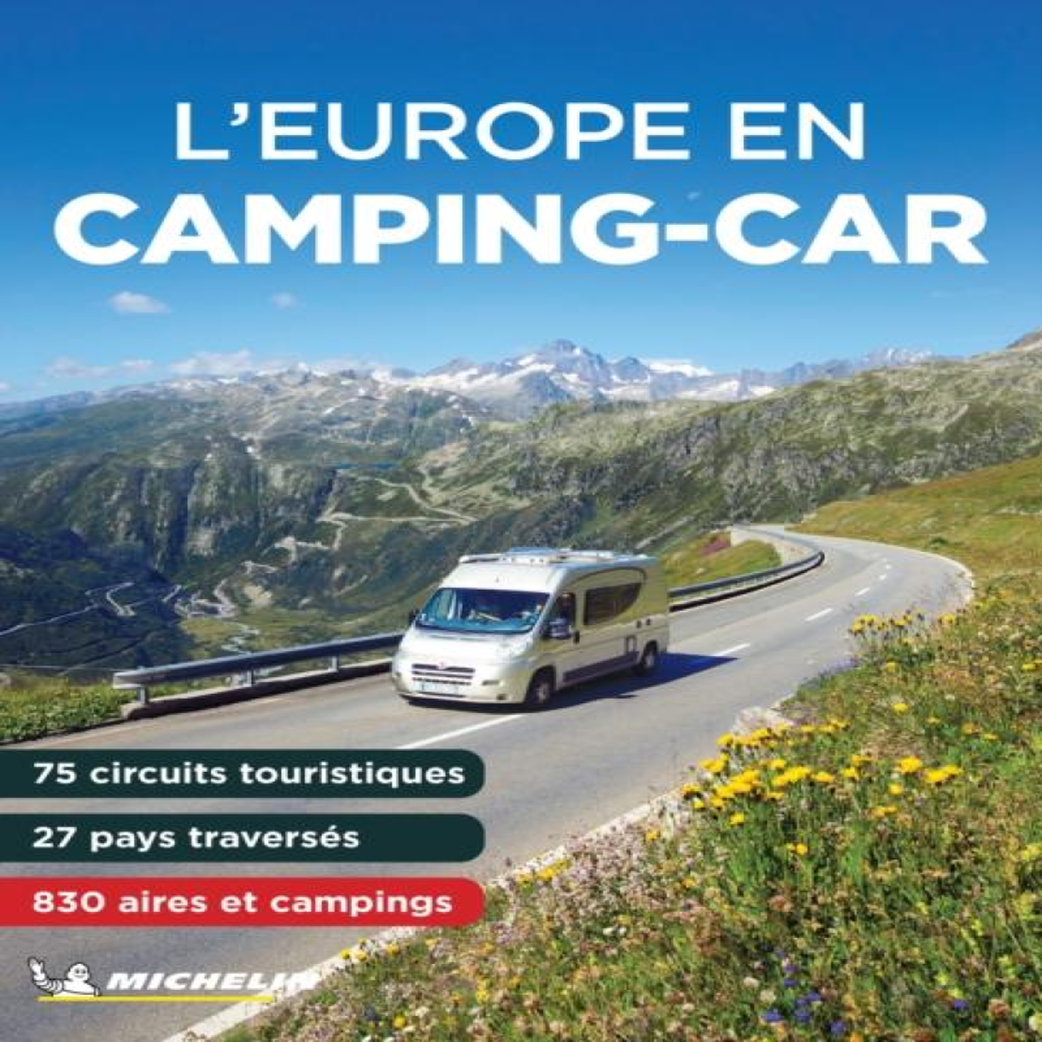 LIVRES Europe en Camping Car 2024 - Michelin Camping Guide