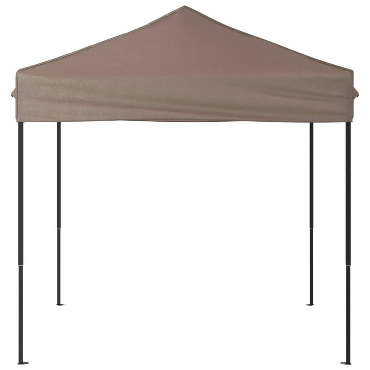 VIDAXL Tente de reception pliable Taupe 2x2 m