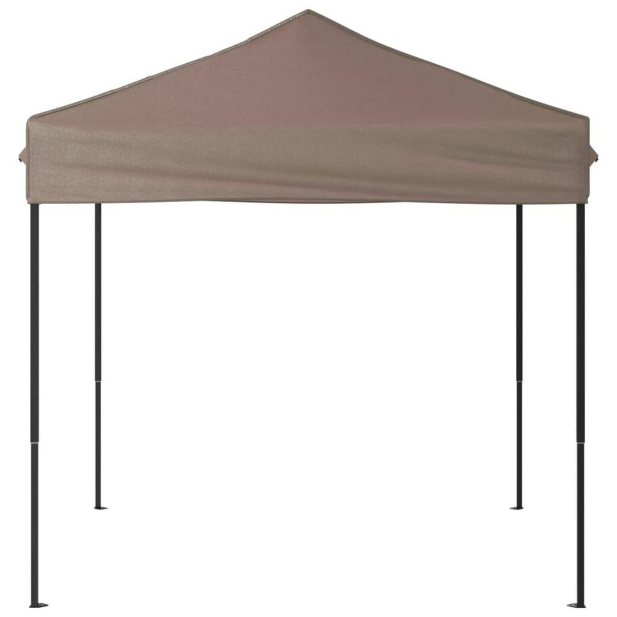 VIDAXL Tente de reception pliable Taupe 2x2 m