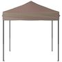 Voir la diapositive 3 : VIDAXL Tente de reception pliable Taupe 2x2 m