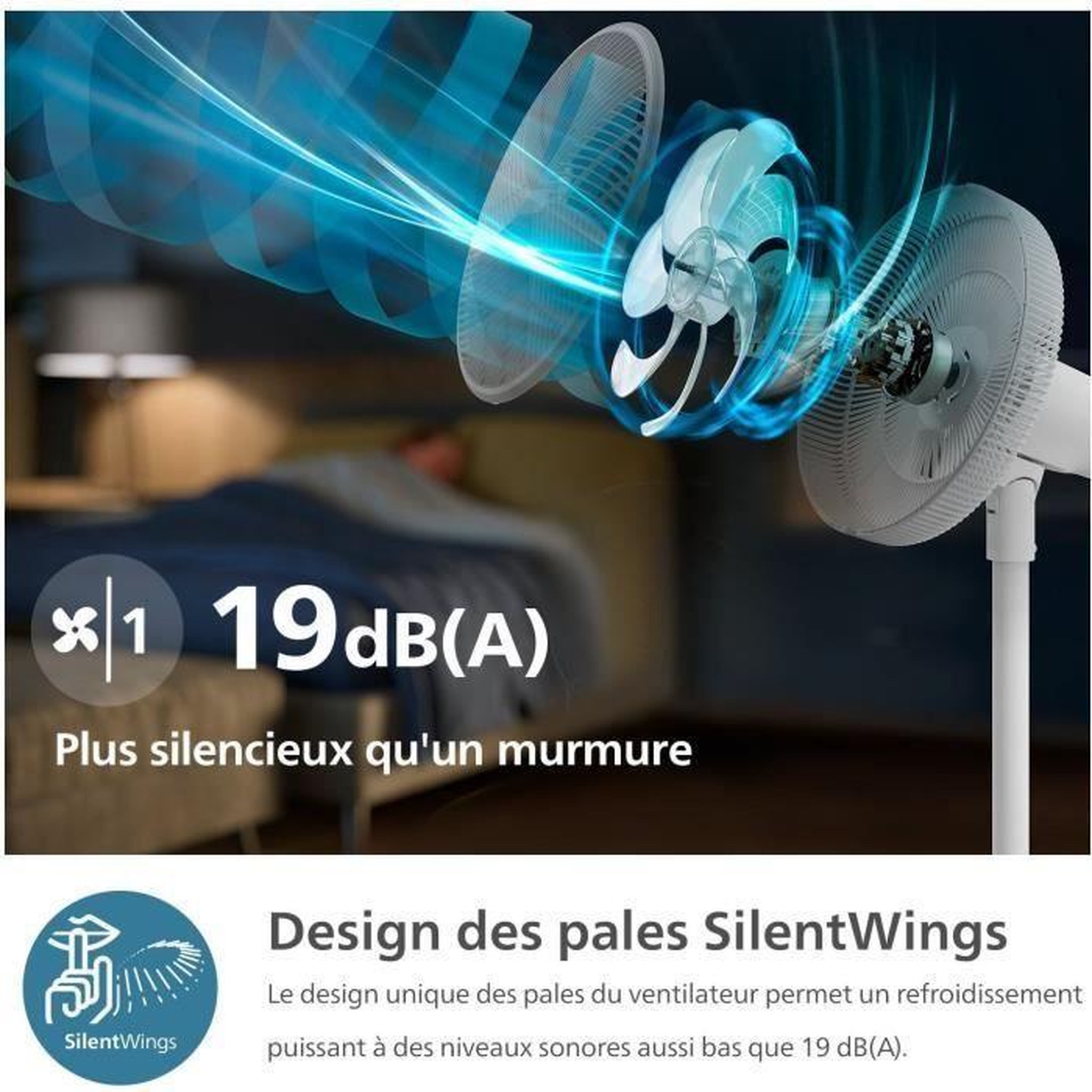 Voir la diapositive 6 : Philips Ventilateur CX2550/00