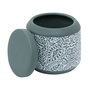 Voir la diapositive 1 : FIVE Pot à Coton à Motifs  Arboria  10cm Vert