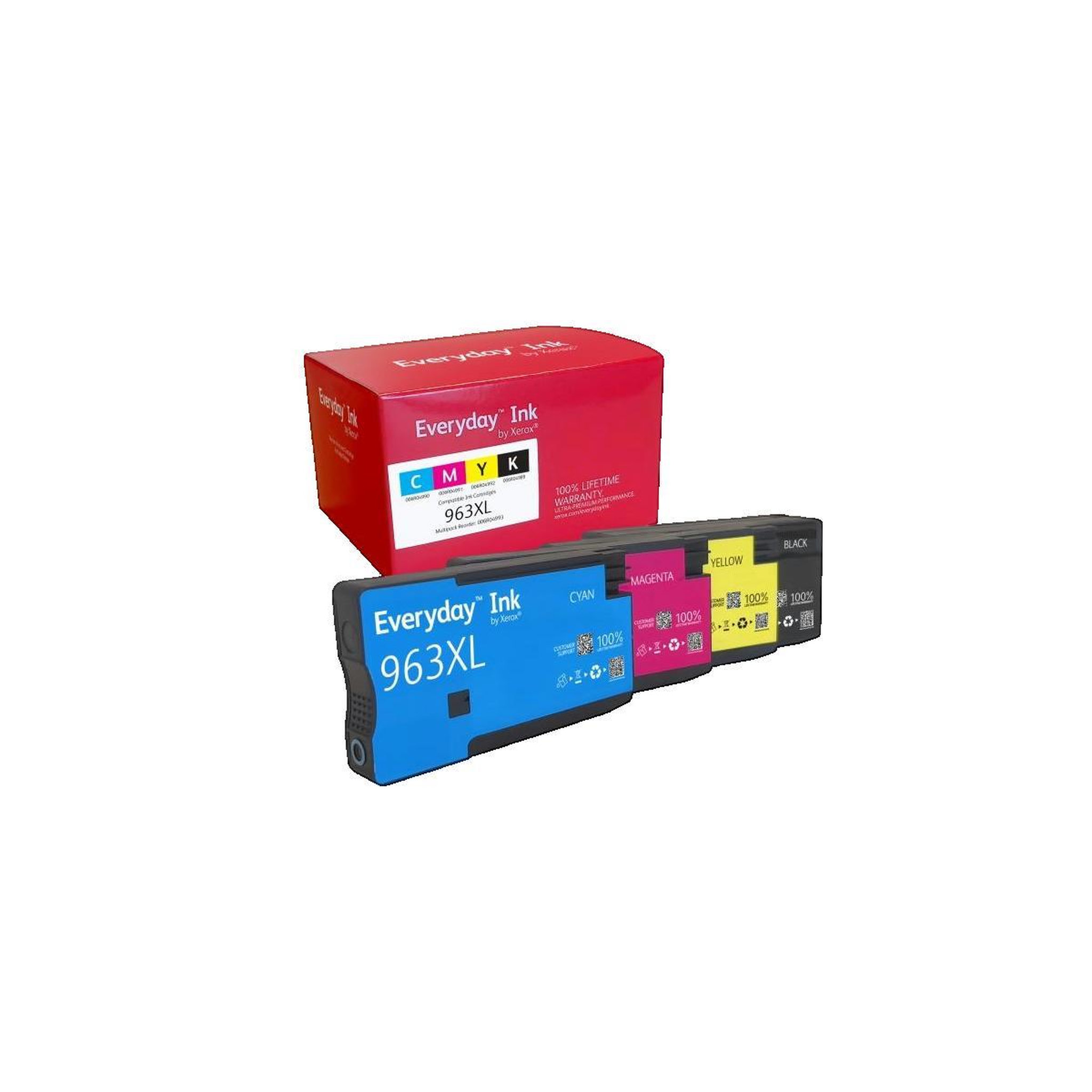 Voir la diapositive 2 : Xerox Cartouche d'encre Xerox HP 963XL multipack noir, jaune, cyan, magenta