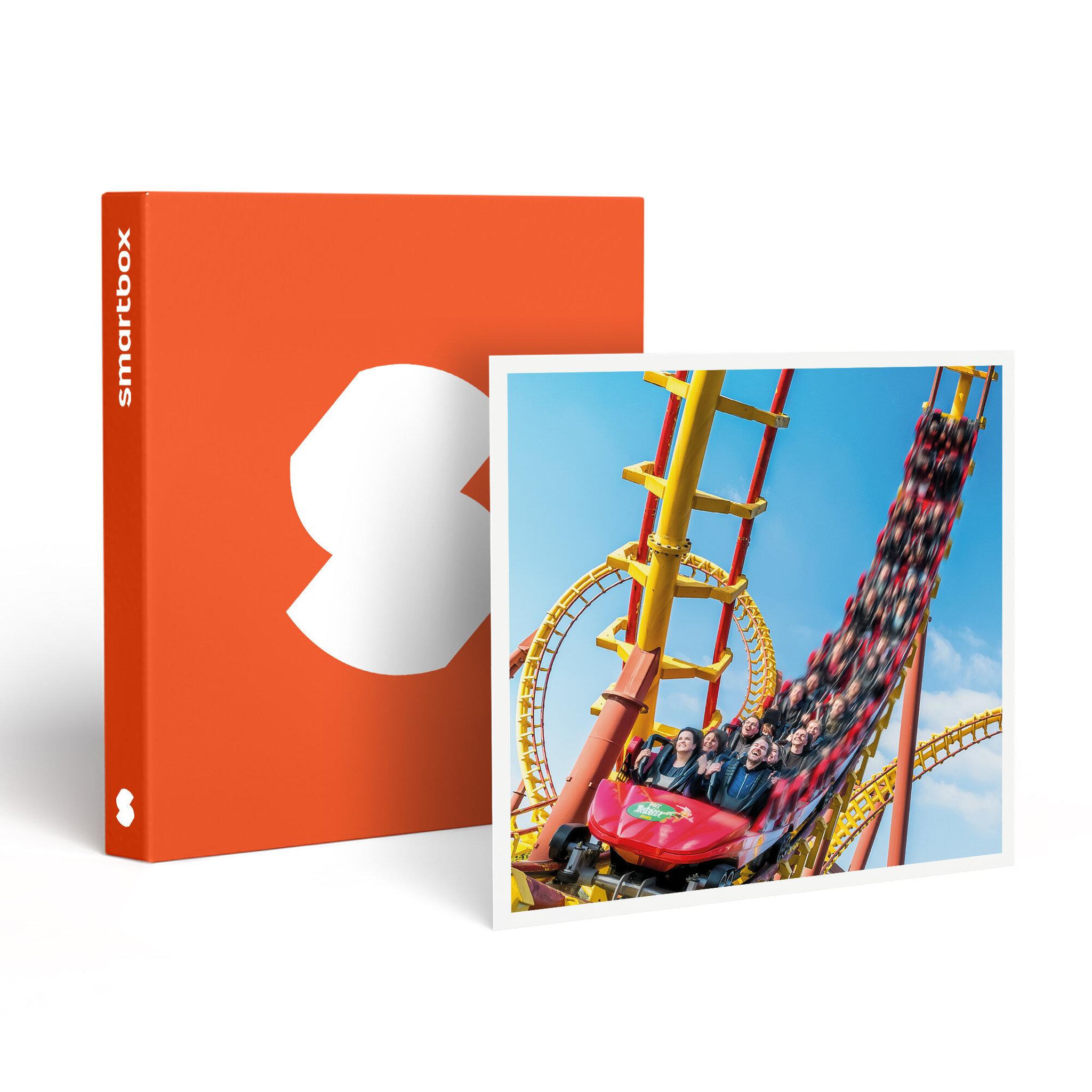 Smartbox Séjour parc astérix : billets d'entrée pour 2 adultes haute saison (2 jours) et nuit à l'hôtel les quais de lutèce - coffret cadeau séjour